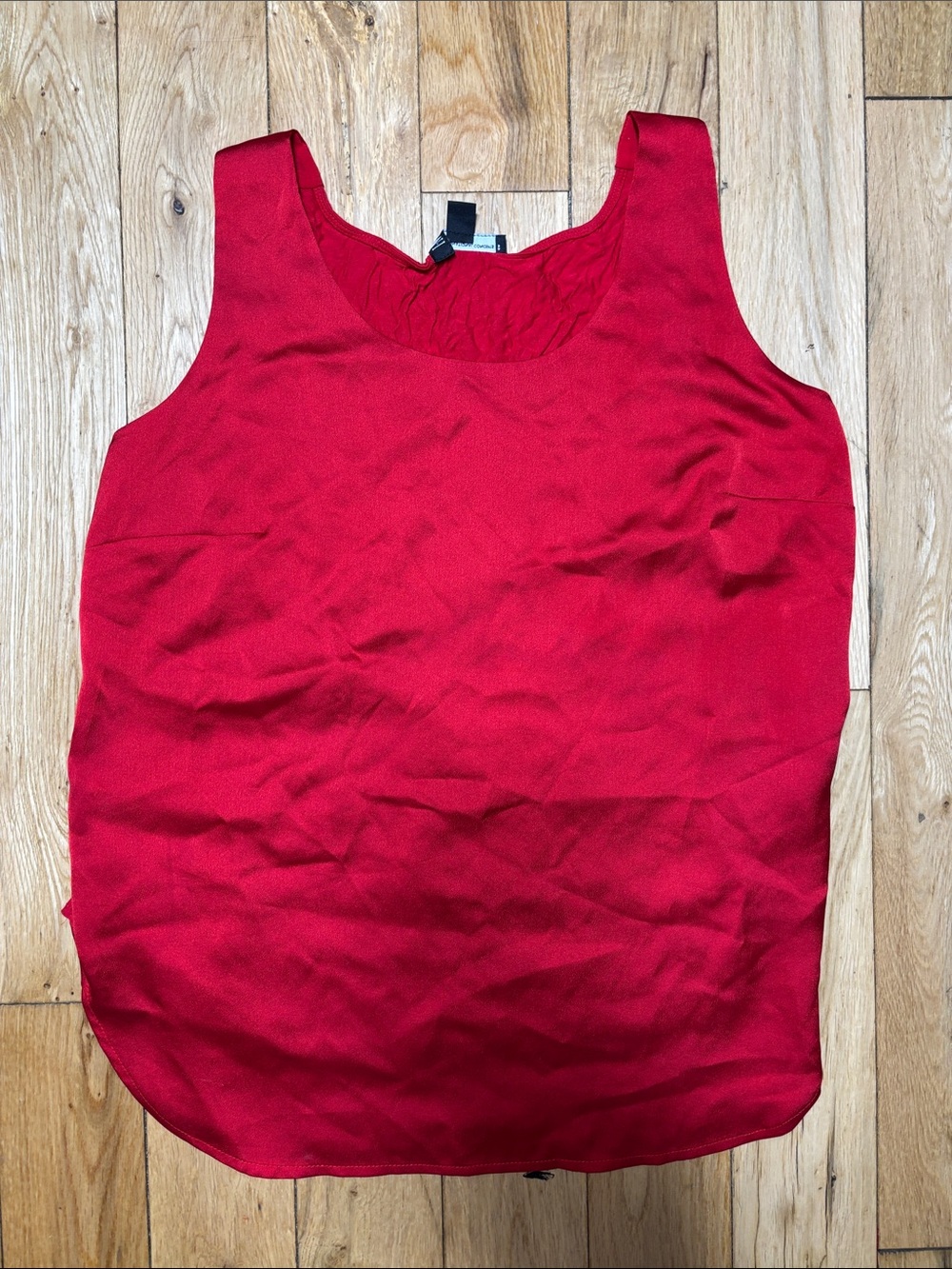 INC International Concepts Red Sleeveless Blouse Tank Top Size Medium